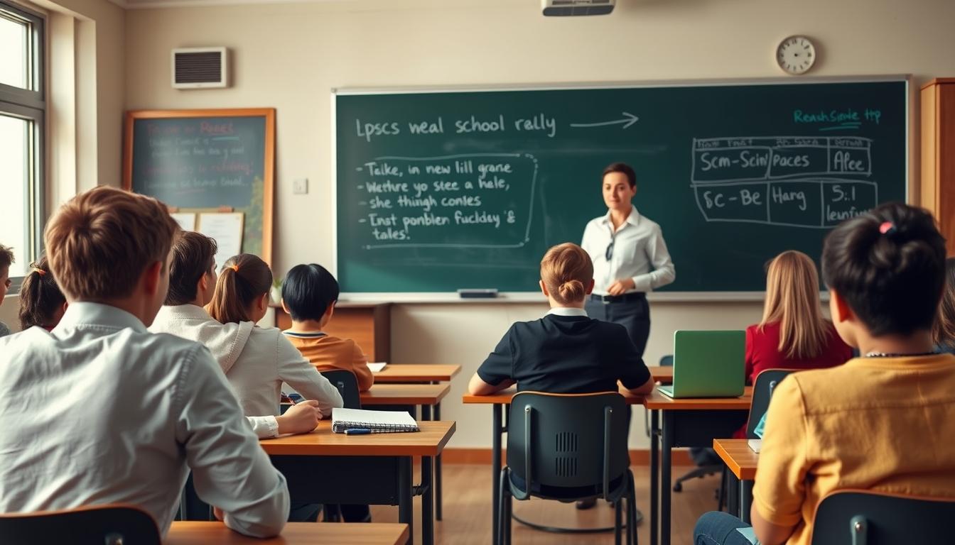 Organized exam preparation notes and academic planner